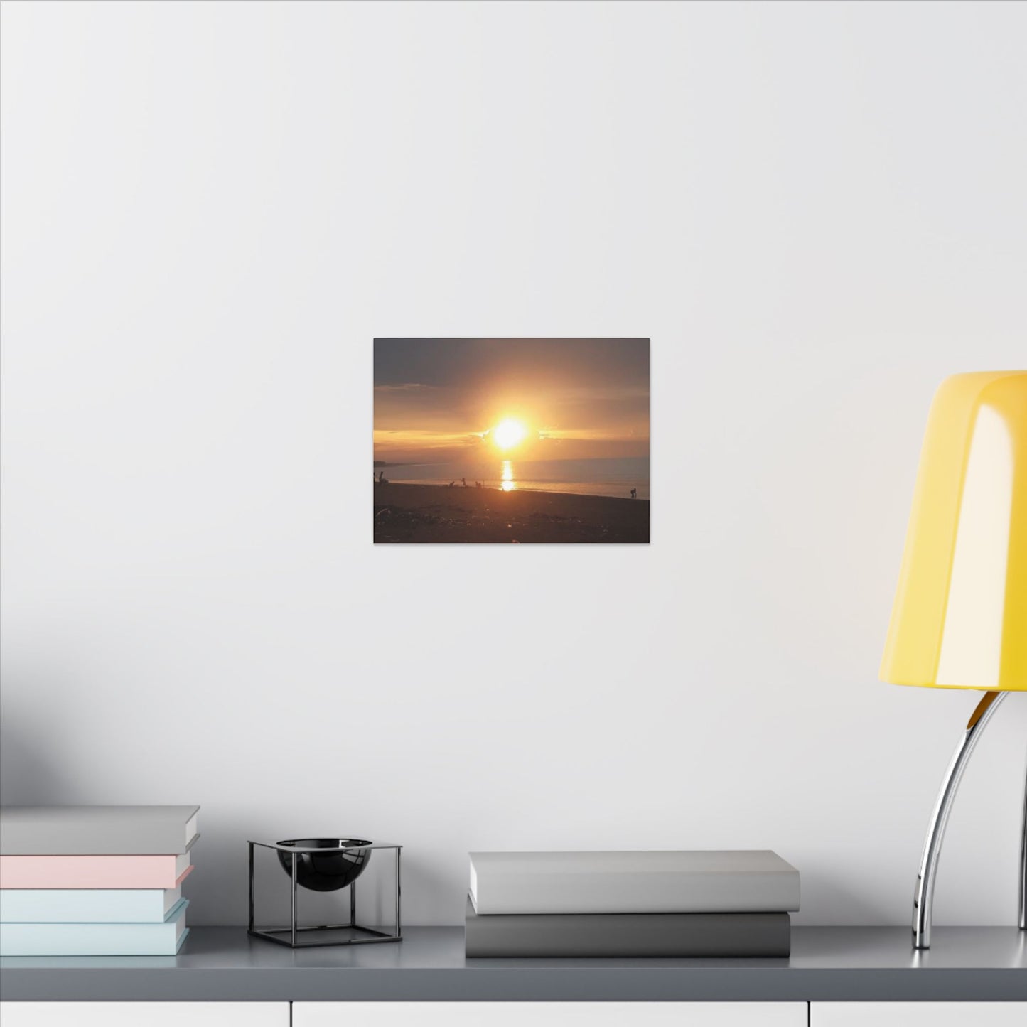 Sunset Canvas Print, Wall Art, Home Decor, Gift for Nature Lovers, Bedroom Decoration, Inspirational Artwork