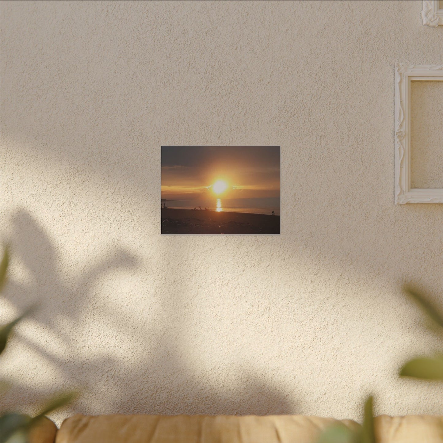 Sunset Canvas Print, Wall Art, Home Decor, Gift for Nature Lovers, Bedroom Decoration, Inspirational Artwork