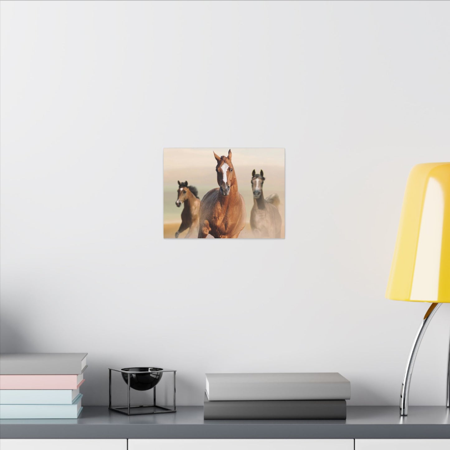 Horse Art Canvas Print, Animal Decor, Equestrian Gift, Wall Art, Nature Wall Decor, Unique Home Decoration