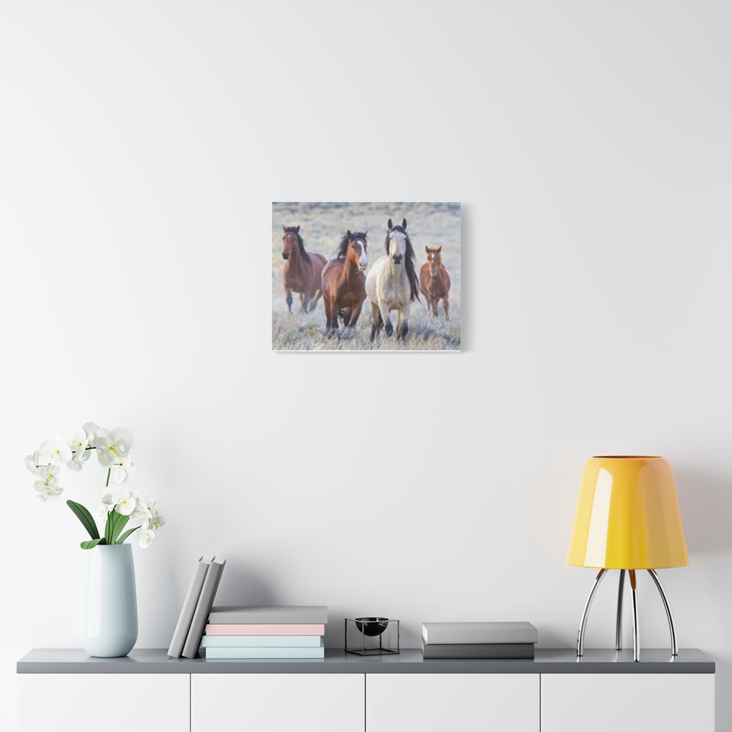 Equine Nature Wall Art, Horse Decor, Stretched Canvas Print, Gift for Horse Lovers, Rustic Home Wall Art, Equine Photography