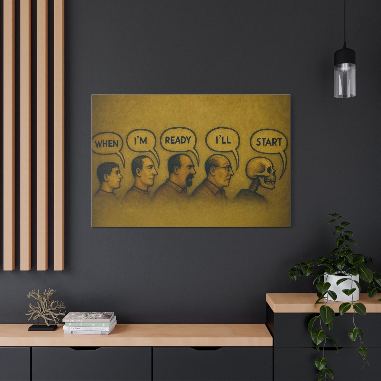 Satin Canvas, Stretched