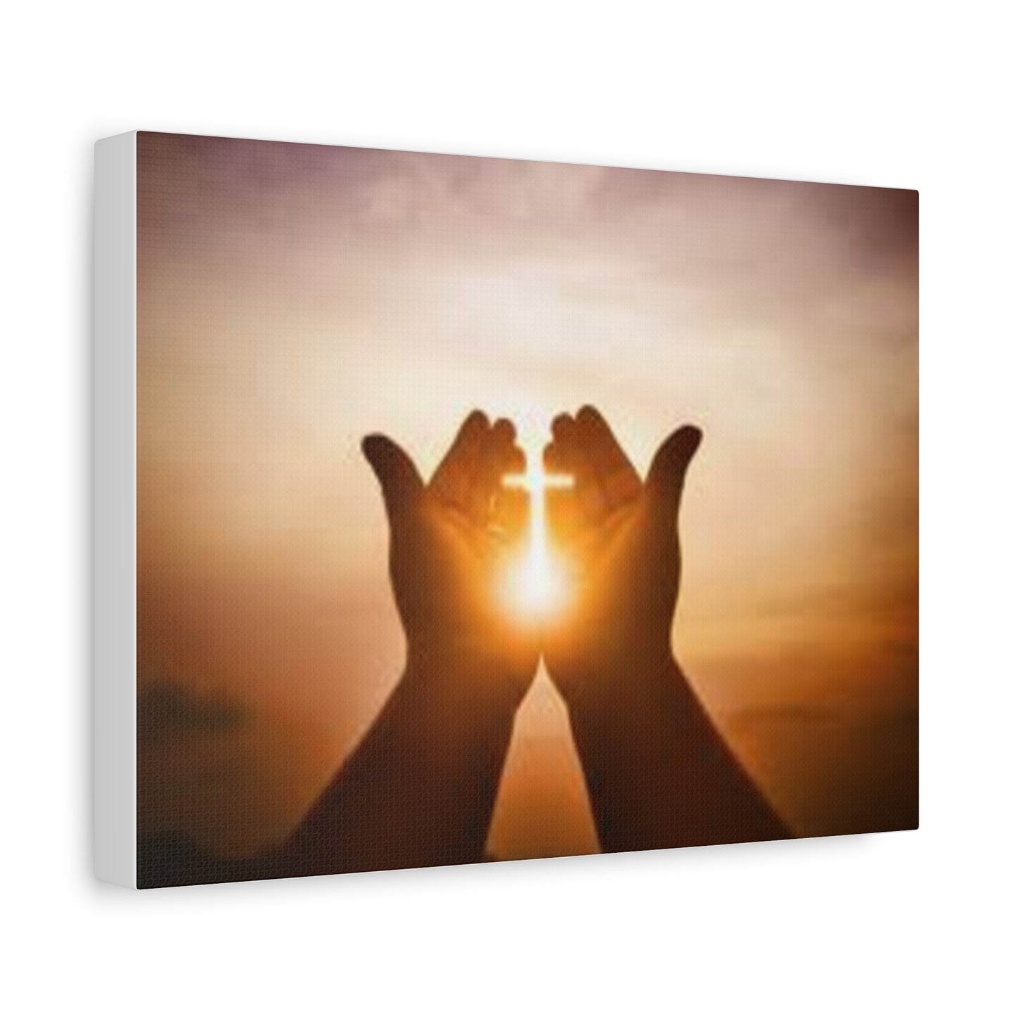 Inspirational Canvas Wall Art, Motivational Home Decor, Faith-Based Gift, Uplifting Artwork for Living Room, Housewarming Present