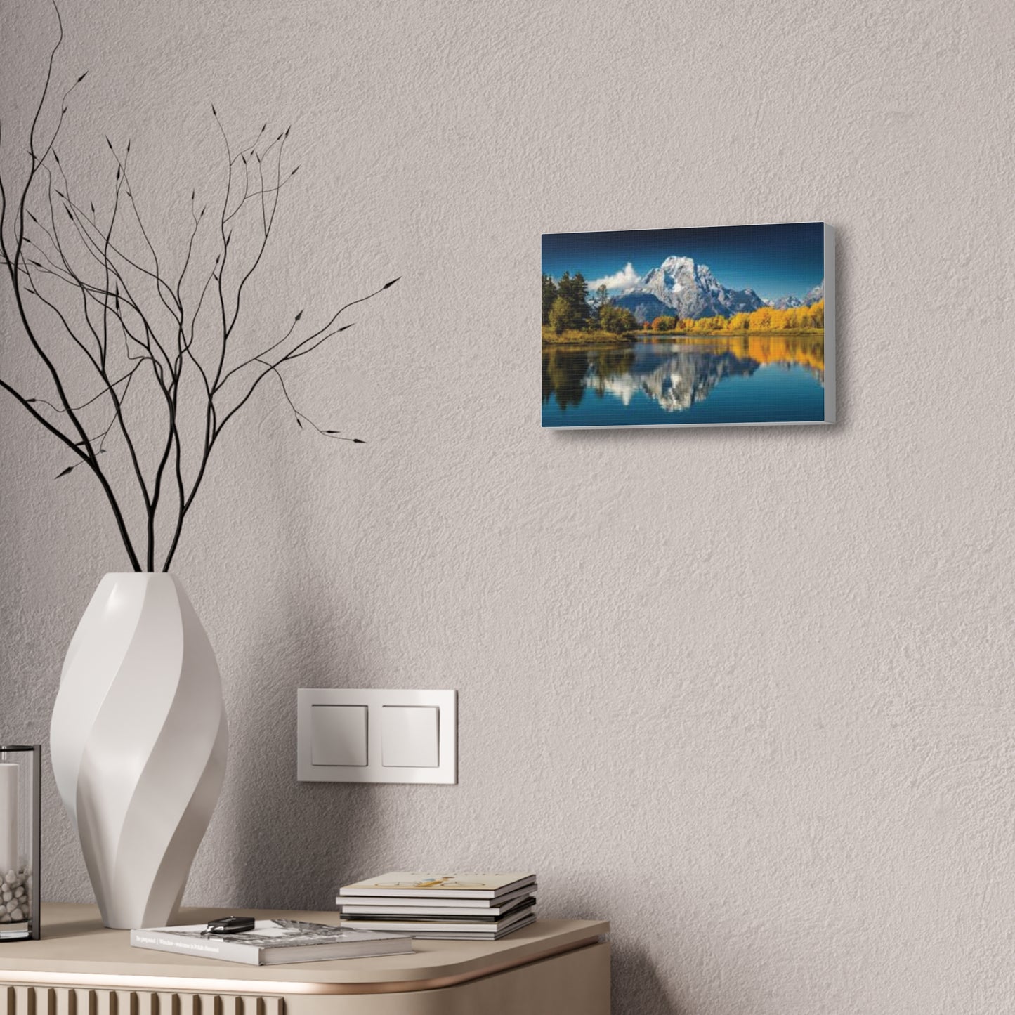 Serene Nature Canvas Art | Landscape Wall Decor, Perfect for Home, Gift for Nature Lovers, Autumn Art, Scenic Artwork