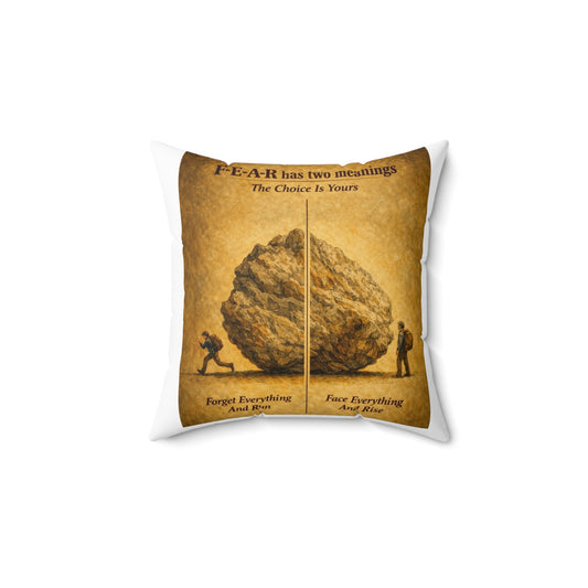 Spun Polyester Square Pillow