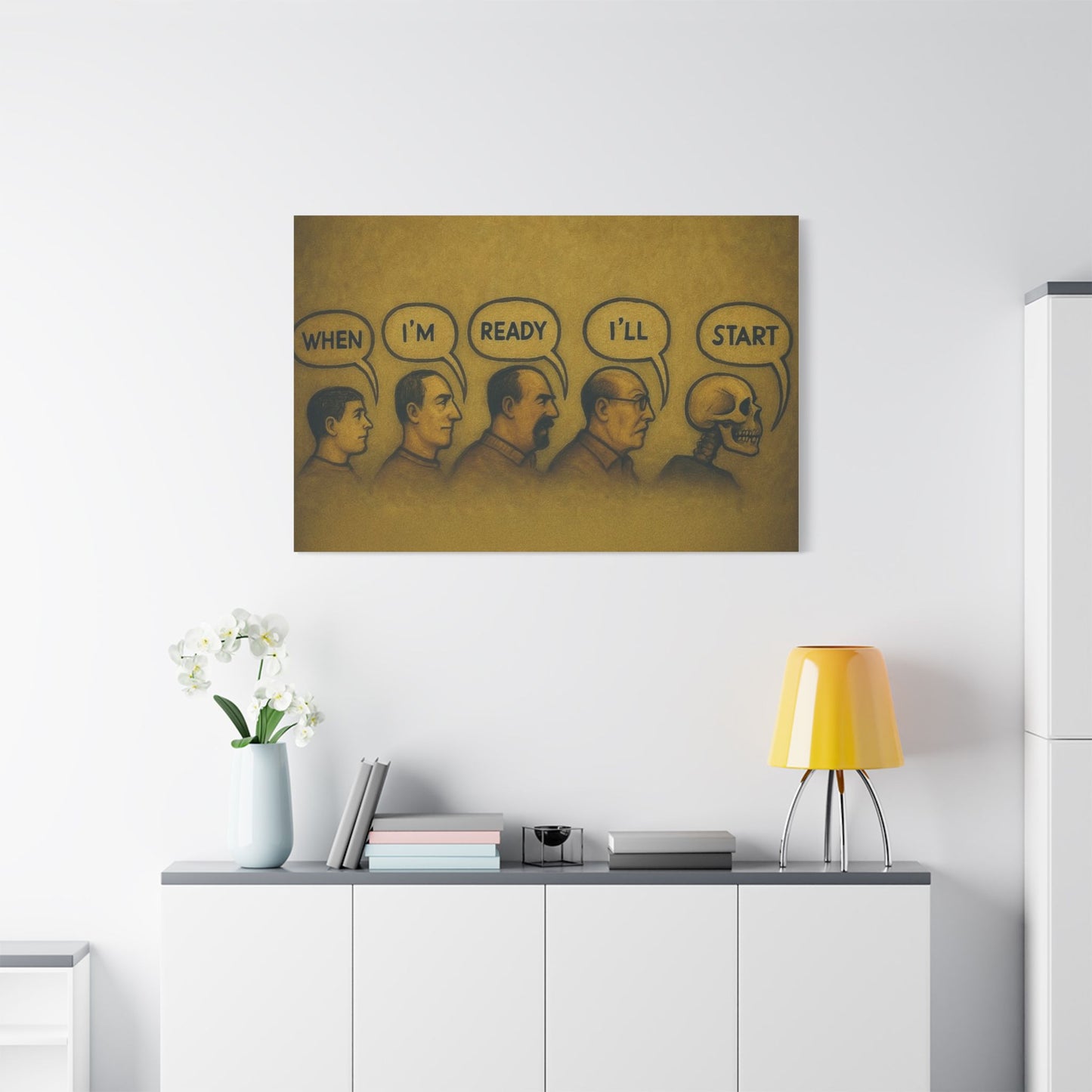 Satin Canvas, Stretched