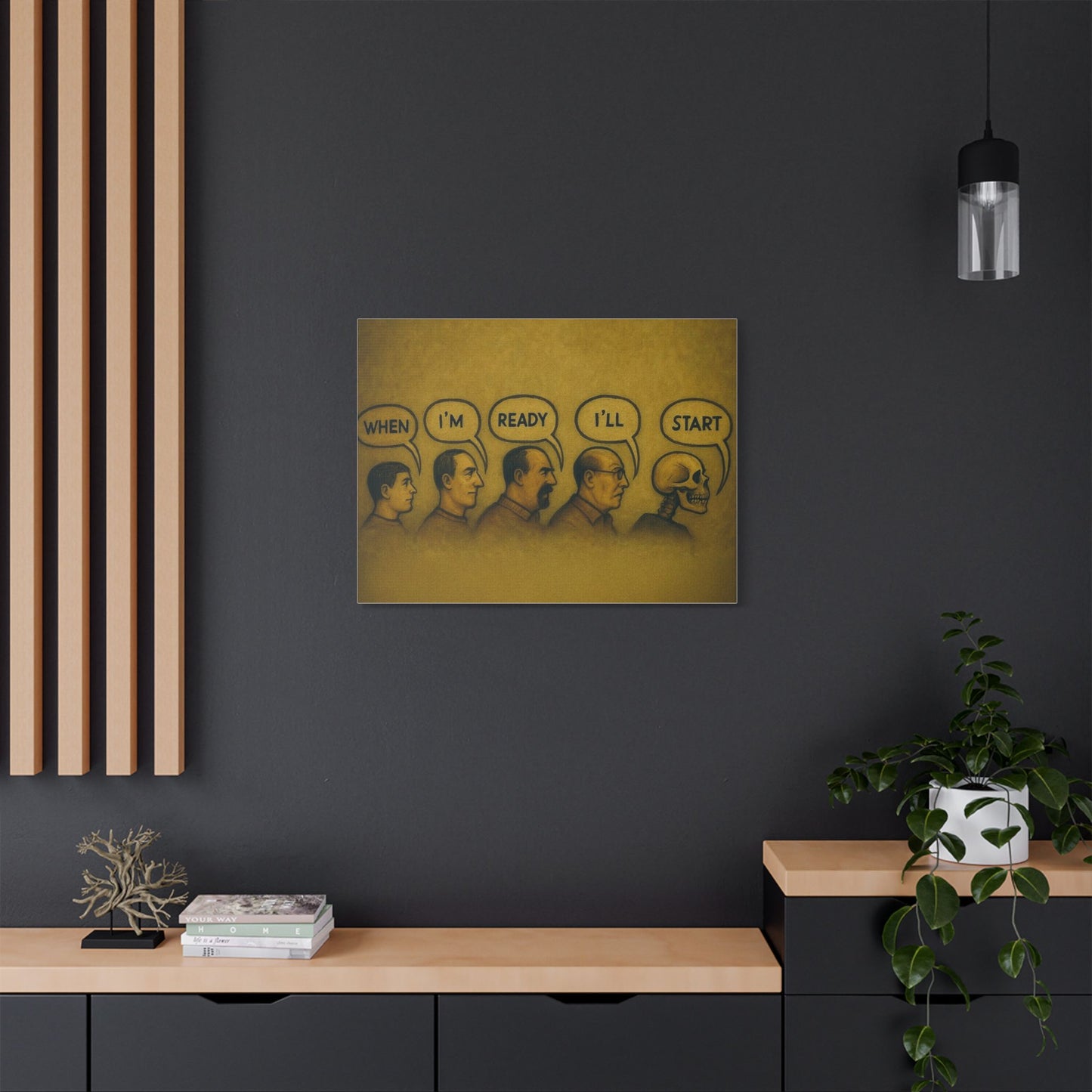 Satin Canvas, Stretched