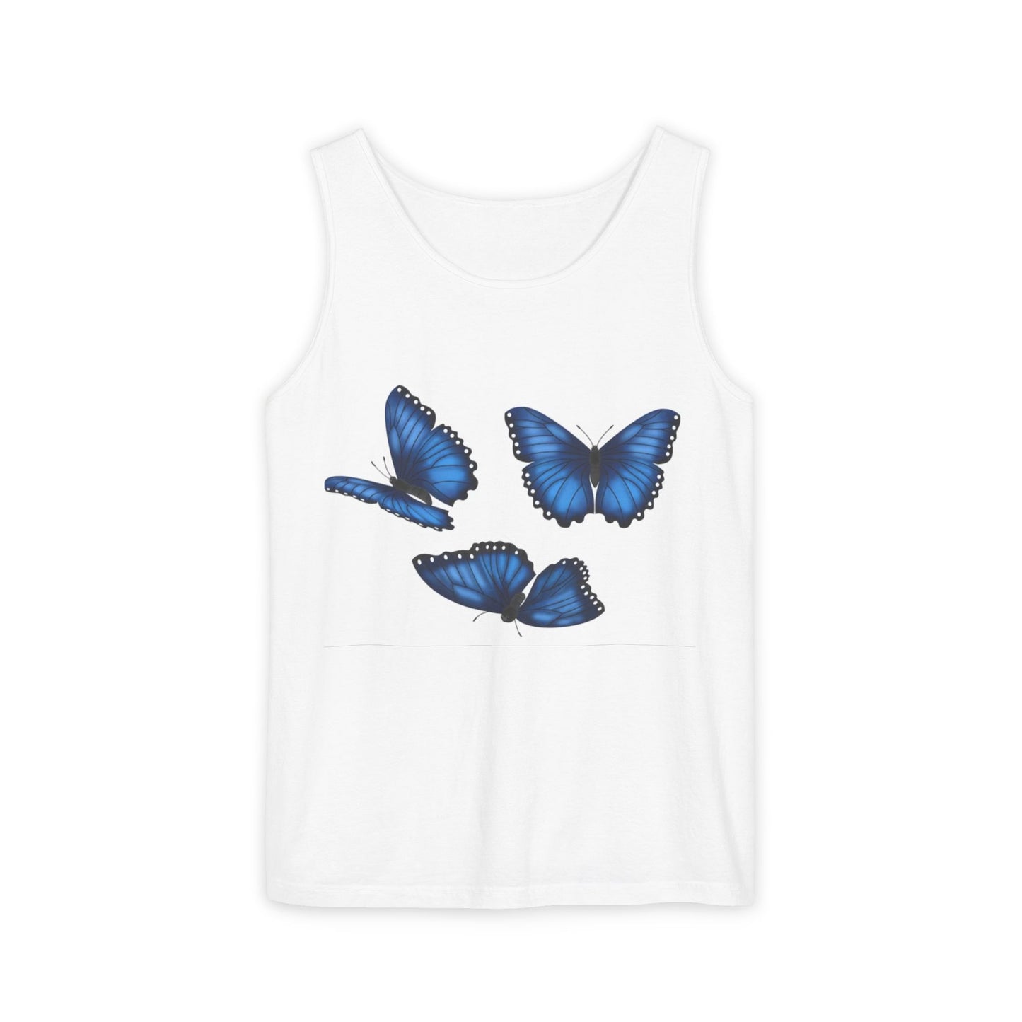 Butterfly Art Unisex Tank Top - Nature Lover Gift, Summer Wear, Casual Style, Beach Essential, Eco-Friendly Apparel