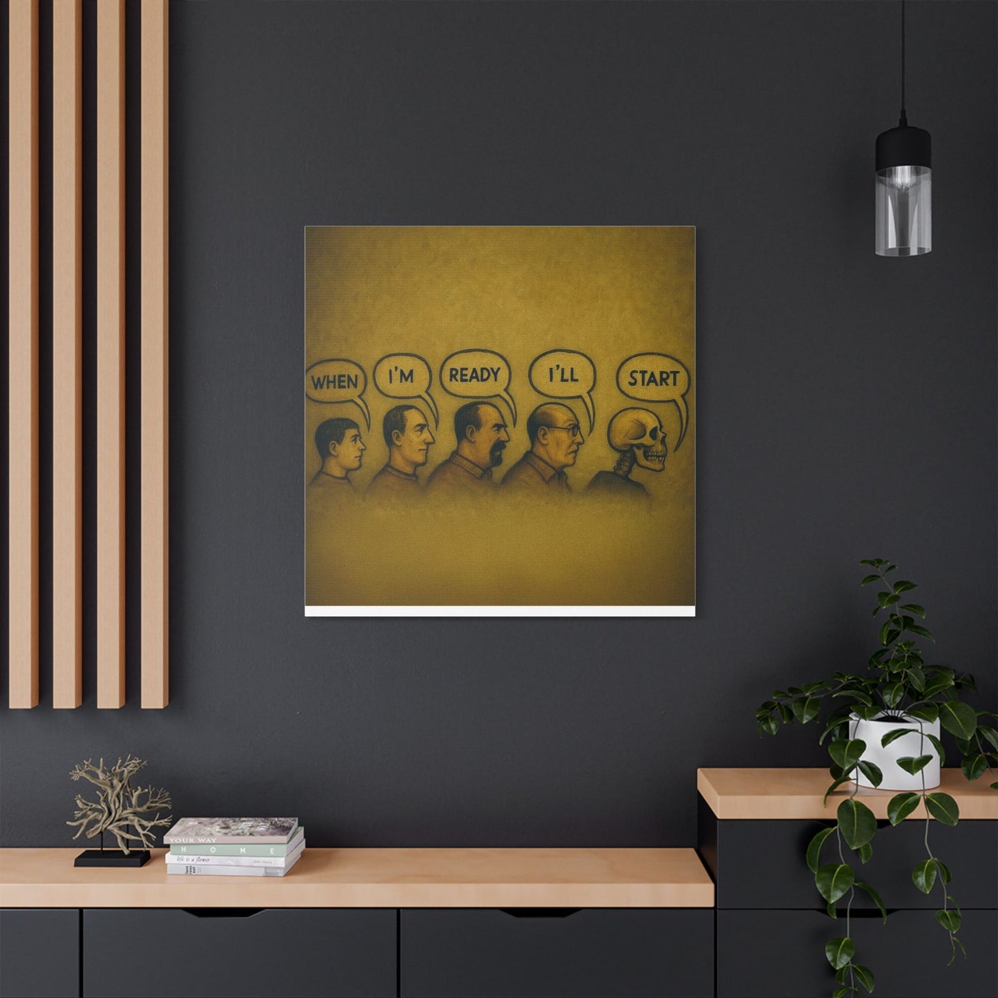 Satin Canvas, Stretched
