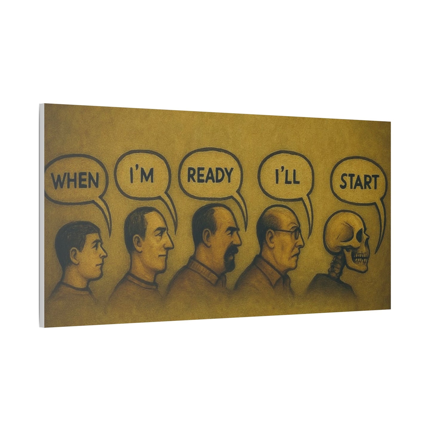 Satin Canvas, Stretched