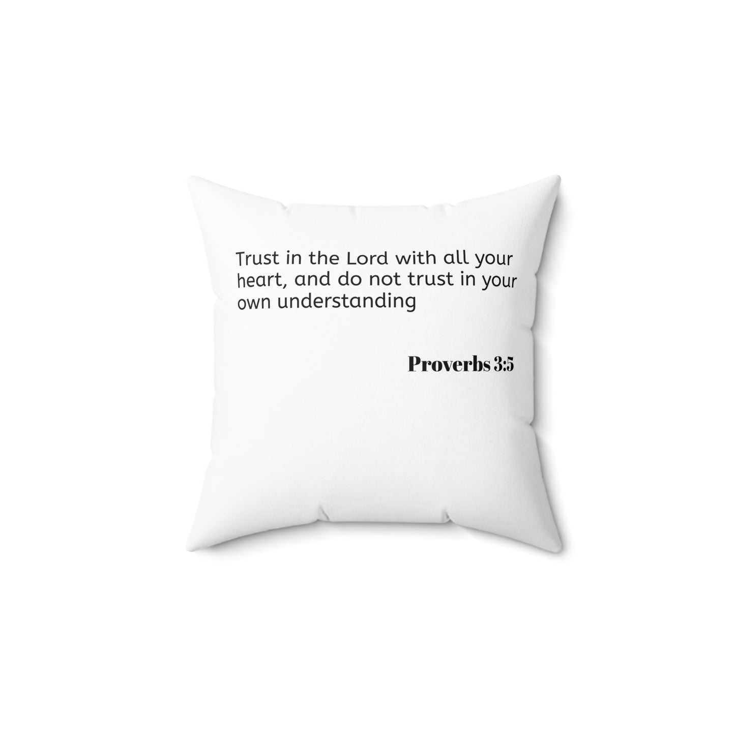 Spun Polyester Square Pillow
