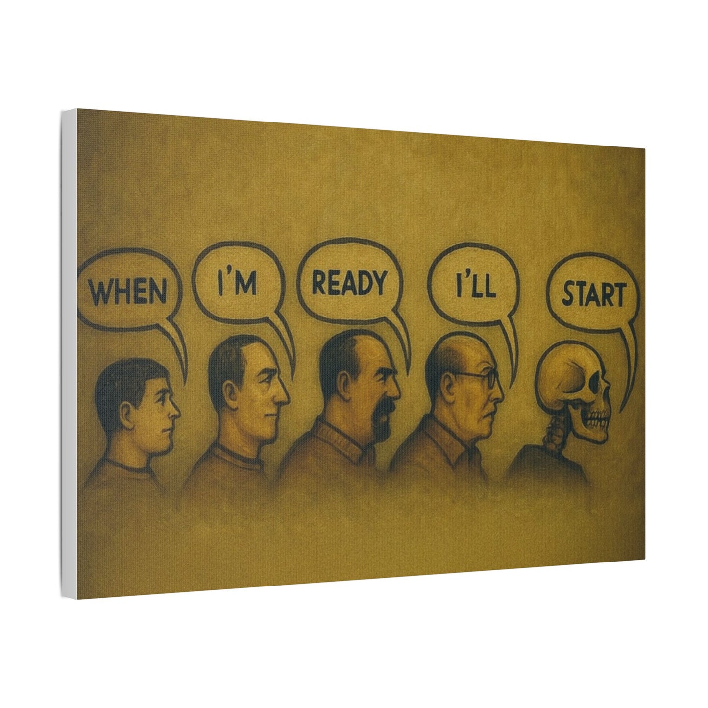 Satin Canvas, Stretched
