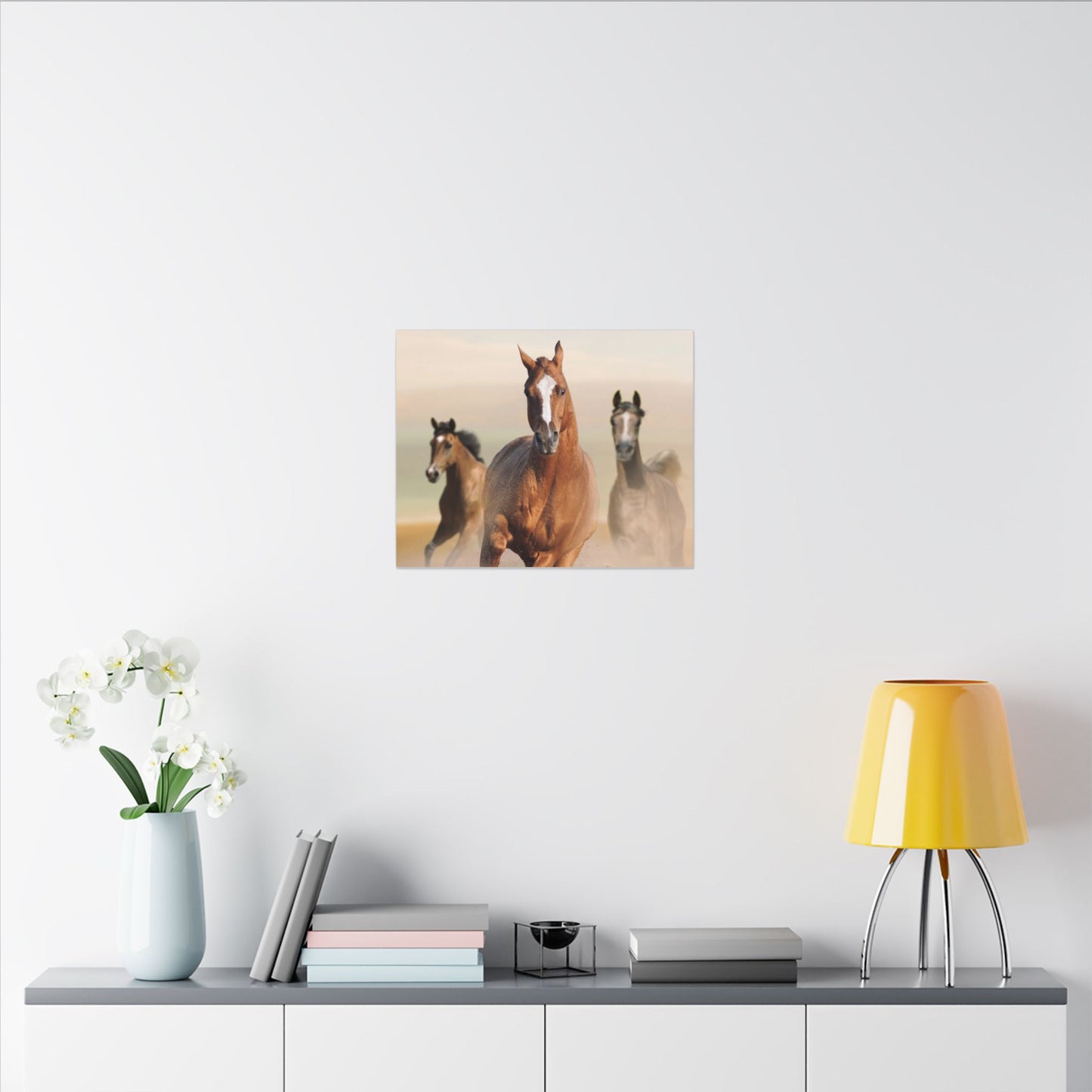 Horse Art Canvas Print, Animal Decor, Equestrian Gift, Wall Art, Nature Wall Decor, Unique Home Decoration