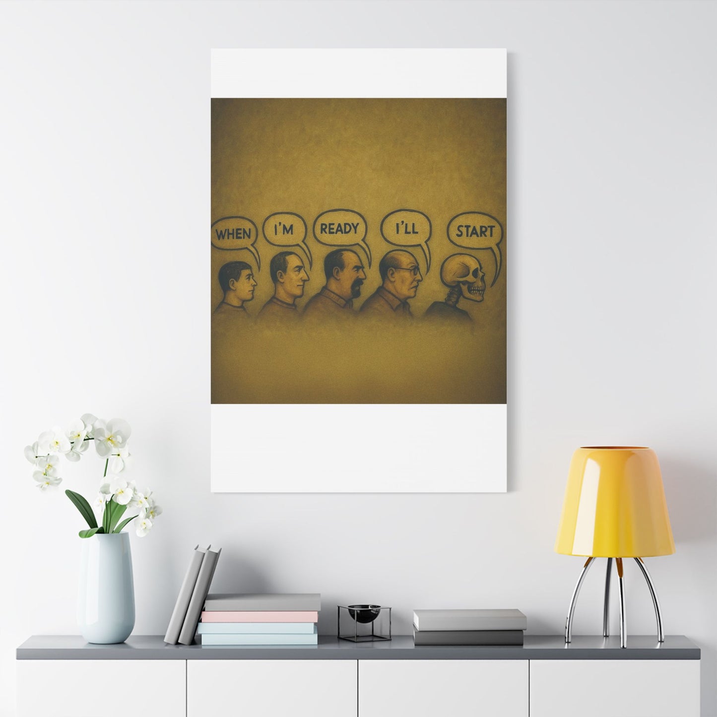 Satin Canvas, Stretched